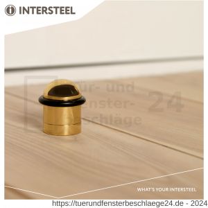 Intersteel Living 4420 Türstopper Bodenmontage Messing lackiert - D26007386 - afbeelding 2