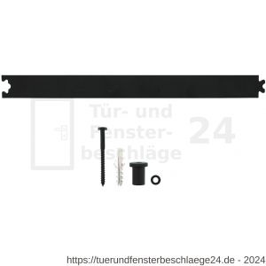 Intersteel Living 4501 Schiebetürsystem-Zwischenschiene 45 cm Schwarz - D26008319 - afbeelding 1