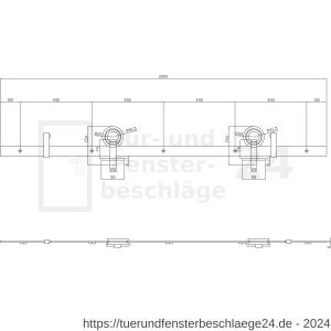Intersteel Living 4501 Schiebetürsystem 200 cm Modern Top Schwarz - D26008326 - afbeelding 5