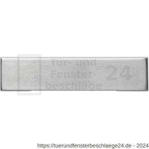 Intersteel Essentials 4000 Briefeinwurf rechteckig 340x80 mm Edelstahl gebürstet - D26000201 - afbeelding 1