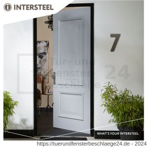 Intersteel Living 4021 Hausnummer 7 XL Höhe 30 cm Edelstahl gebürstet - D26009268 - afbeelding 3