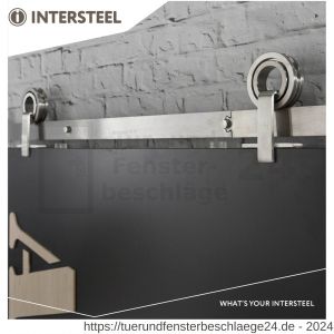 Intersteel Living 4501 Schiebetürsystem 200 cm Modern Top Edelstahl gebürstet - D26008790 - afbeelding 3
