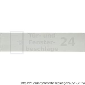 Intersteel Living 4751 Stoßplatte 200x900 mm Edelstahl gebürstet - D26007277 - afbeelding 1