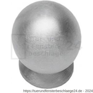 Intersteel Essentials 8510 Möbelknopf 20 mm kugelförmig Edelstahl gebürstet - D26007872 - afbeelding 1
