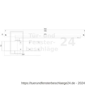 Intersteel Essentials 4801 Türschließer mit Gleitschiene DR124 - D26008943 - afbeelding 2