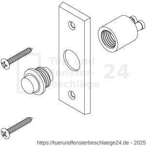 Intersteel Living 3990 Türklingel Rechteckig Messing Natur - D26007282 - afbeelding 4
