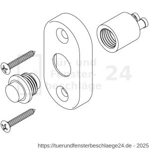 Intersteel Living 3990 Türklingel Oval Messing lackiert - D26000168 - afbeelding 4