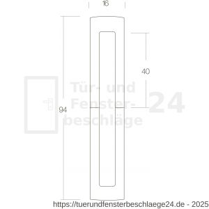 Intersteel Living 4540 Zierhülse 40/40 mm Messing lackiert - D26007210 - afbeelding 2