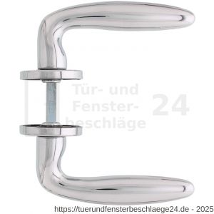 Intersteel Living 0199 Türdrücker Sigaar auf Rosette 49x7 mm Chrom - D26000247 - afbeelding 2