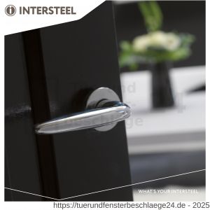 Intersteel Living 0199 Türdrücker Sigaar auf Rosette 49x7 mm Chrom - D26000247 - afbeelding 4