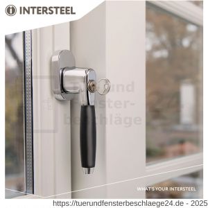 Intersteel Living 6616 Fenstergriff Ton 400 Chrom - D26003783 - afbeelding 3