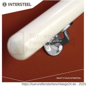 Intersteel Living 7245 Handlaufhalter runde Auflage mit Schraublöchern Chrom - D26007781 - afbeelding 2