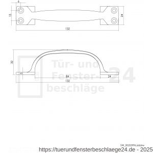 Intersteel Living 5616 Möbelgriff 130 mm Nickel matt - D26004586 - afbeelding 3
