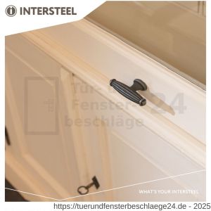 Intersteel Living 8479 Möbelknopf mit Rillen 72 mm Altgrau - D26004137 - afbeelding 2
