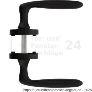 Intersteel Essentials 1692 Türdrücker Bjorn auf Rosette 52x10 mm Schwarz - D26008230 - afbeelding 2