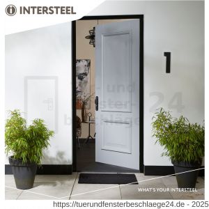 Intersteel Living 4021 Hausnummer 1 XL Höhe 30 cm Edelstahl-Mattschwarz - D26009177 - afbeelding 5