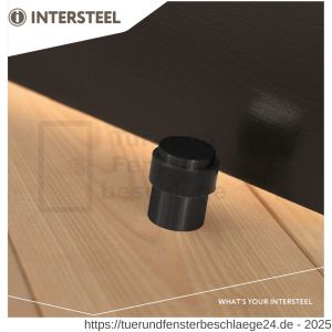 Intersteel Living 4420 Türstopper Bodenmontage 30x40 mm Schwarz - D26009196 - afbeelding 2