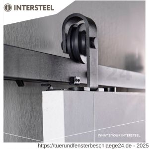 Intersteel Living 4501 Schiebetürsystem 200 cm Basic Top mm Schwarz - D26008311 - afbeelding 5