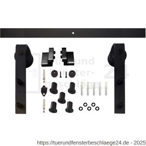 Intersteel Living 4501 Schiebetürsystem 200 cm Basic 290 mm Schwarz - D26007034 - afbeelding 2