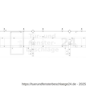 Intersteel Living 4501 Schiebetürsystem 200 cm Basic 290 mm Schwarz - D26007034 - afbeelding 5