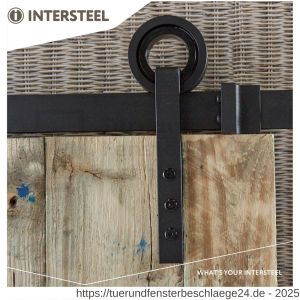 Intersteel Living 4501 Schiebetürsystem 200 cm Modern Schwarz - D26008327 - afbeelding 4