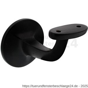Intersteel Living 7245 Handlaufhalter flach Auflage Stockschraube Schwarz - D26007783 - afbeelding 2