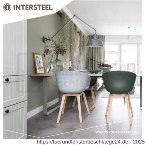 Intersteel Living 8478 Möbelknopf 30 mm Schwarz - D26004126 - afbeelding 4