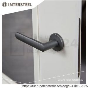 Intersteel Living 0464 Türdrücker Sora mit Rosette 49x7 mm grau - D26009970 - afbeelding 4