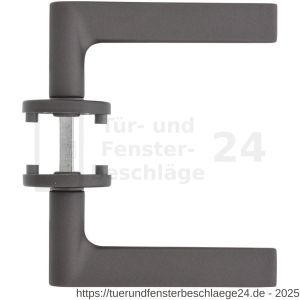 Intersteel Living 0465 Türdrücker Tiga mit Rosette 49x7 mm grau - D26009973 - afbeelding 3