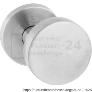 Intersteel Living 2186 Türknopf Rund für Haustür Wechselgarnitur Verkröpft Edelstahl gebürstet - D26005845 - afbeelding 1