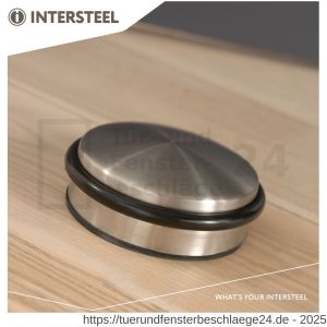 Intersteel Essentials 4421 Türstopper Rondo Edelstahl gebürstet - D26000988 - afbeelding 2