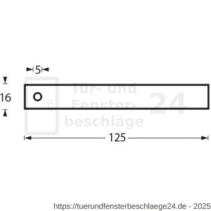 Intersteel Essentials 7625 WC-Rollenhalter 16x125 mm Edelstahl gebürstet - D26007887 - afbeelding 2