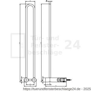 Intersteel Essentials 7626 WC-Reserverollenhalter Edelstahl gebürstet - D26007886 - afbeelding 2
