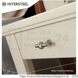 Intersteel Essentials 8510 Möbelknopf Edelstahl gebürstet - D26007864 - afbeelding 2