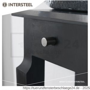 Intersteel Essentials 8520 Möbelknopf 15 mm Edelstahl gebürstet - D26007869 - afbeelding 2