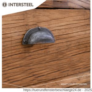 Intersteel Living 8752 Griffmuschel 97 mm Altgrau - D26007841 - afbeelding 2