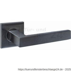 Intersteel Essentials 1035 Türdrücker Q 05 auf Rosette verdeckt 53x53x6 mm PVD anthrazit - D26010971 - afbeelding 1