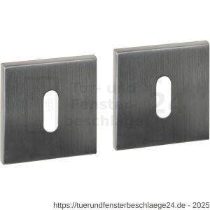 Intersteel Essentials 1030 Schlüsselrosetten verdeckt 53x53x6 mm edelstahl - D26010988 - afbeelding 1