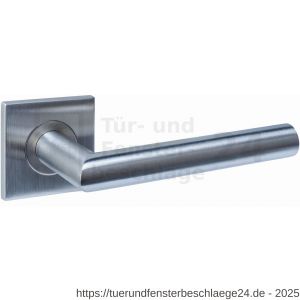 Intersteel Essentials 1034 Türdrücker Q 04 auf Rosette verdeckt 53x53x6 mm edelstahl - D26010963 - afbeelding 1