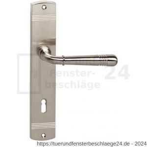 Intersteel Living 1705 Türdrücker Helena auf Schild 235x45x8 mm BB 72 mm Nickel matt - D26005153 - afbeelding 1