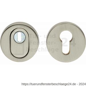 Intersteel Living 3751 Sicherheitsrosette SKG*** mit Kernziehschutz Nickel matt - D26003587 - afbeelding 1