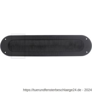 Intersteel Living 4015 Zugluftstopper Oval Schwarz - D26008308 - afbeelding 1