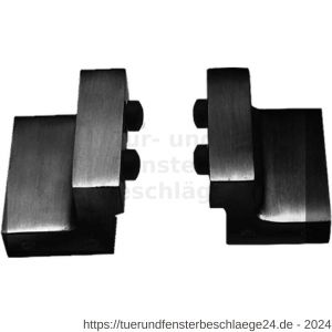 Intersteel Living 4501 2-teiliges Stopper-Set für Schiebetürsysteme Schwarz - D26008314 - afbeelding 1