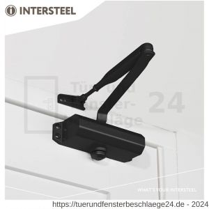 Intersteel Essentials 4801 Türschließer mit Scherenarm DR122 Schwarz - D26007235 - afbeelding 3