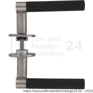 Intersteel Exclusives 0732 Türdrücker Erik Munnikhof Dock Black Edelstahl gebürstet - D26008436 - afbeelding 2