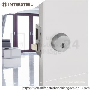 Intersteel Essentials 3755 Sicherheitsrosette SKG*** für Aufschraubschlösser mit Kernziehschutz Edelstahl gebürstet - D26007071 - afbeelding 3