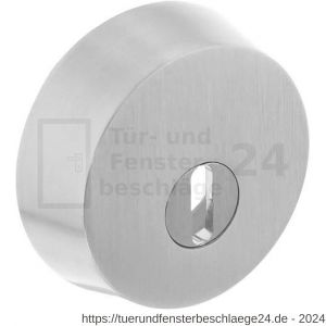 Intersteel Essentials 3755 Sicherheitsrosette SKG*** für Aufschraubschlösser mit Kernziehschutz Edelstahl gebürstet - D26007071 - afbeelding 1