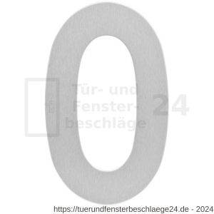 Intersteel Essentials 4020 Hausnummer 0 150x2 mm Edelstahl gebürstet - D26002157 - afbeelding 1