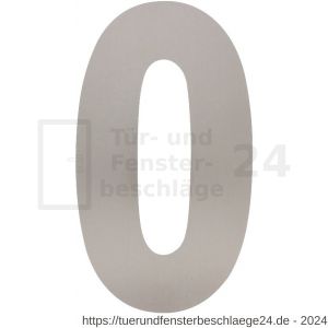 Intersteel Living 4021 Hausnummer 0 XL Höhe 30 cm Edelstahl gebürstet - D26009261 - afbeelding 1