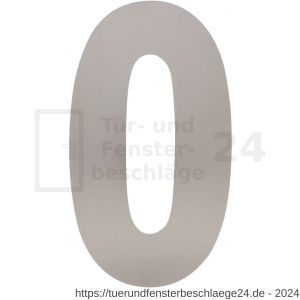 Intersteel Living 4021 Hausnummer 0 XXL Höhe 50 cm Edelstahl gebürstet - D26009271 - afbeelding 1